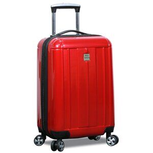 World Traveler Contour 20-Inch Carry-On Lightweight Polycarbonate Hardside Expan